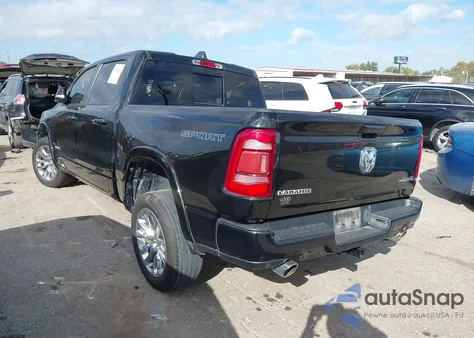 2019 Ram 1500 Laramie z USA, uszkodzony, nr VIN 1C6SRFJT8KN925326